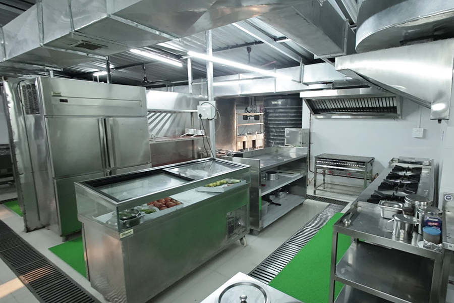 spacious kitchen - eliteresort alibaug